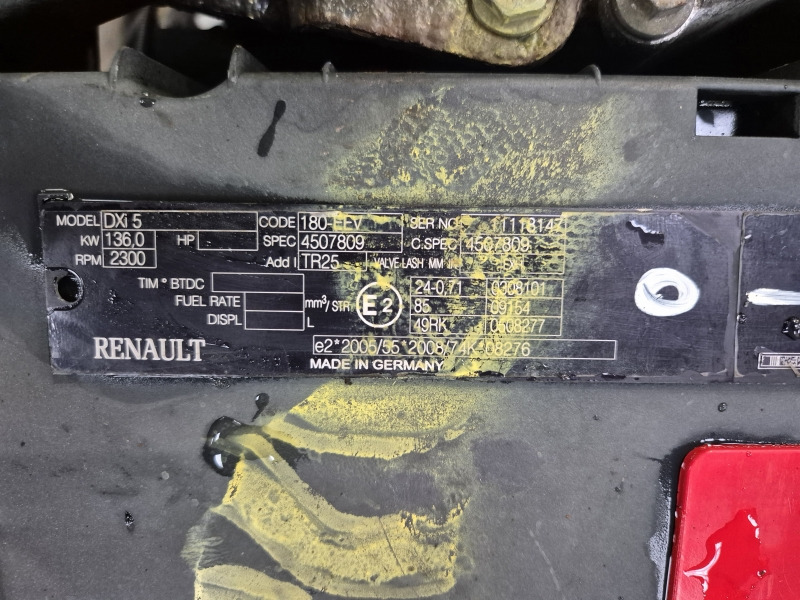 Renault DXI5 180-EEV Engine (Truck) - Motor pro Nákladní auto: obrázek 2 Renault DXI5 180-EEV Engine (Truck) - Motor pro Nákladní auto: obrázek 2