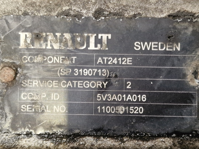 Volvo AT2412E Gearbox - Převodovka: obrázek 2 Volvo AT2412E Gearbox - Převodovka: obrázek 2