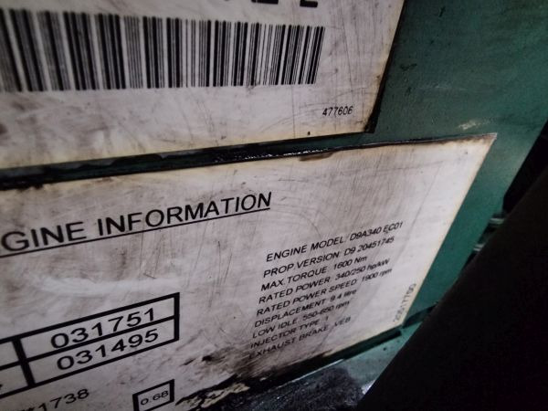Volvo D9A 340 – EC01 Engine (Truck) - Motor pro Nákladní auto: obrázek 3 Volvo D9A 340 – EC01 Engine (Truck) - Motor pro Nákladní auto: obrázek 3