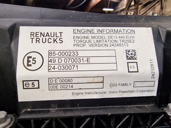 Volvo DE13 440 EUVI Engine (Truck) 2023 (Latest Model) - Motor pro Nákladní auto: obrázek 3 Volvo DE13 440 EUVI Engine (Truck) 2023 (Latest Model) - Motor pro Nákladní auto: obrázek 3