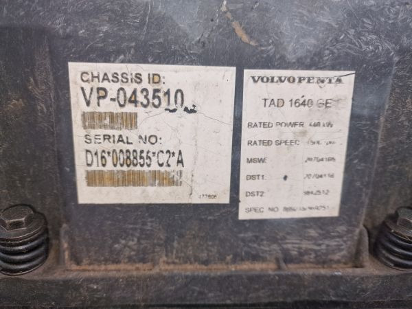 Volvo TAD1640GE Engine (Industrial) - Motor pro Průmyslová technika: obrázek 2 Volvo TAD1640GE Engine (Industrial) - Motor pro Průmyslová technika: obrázek 2