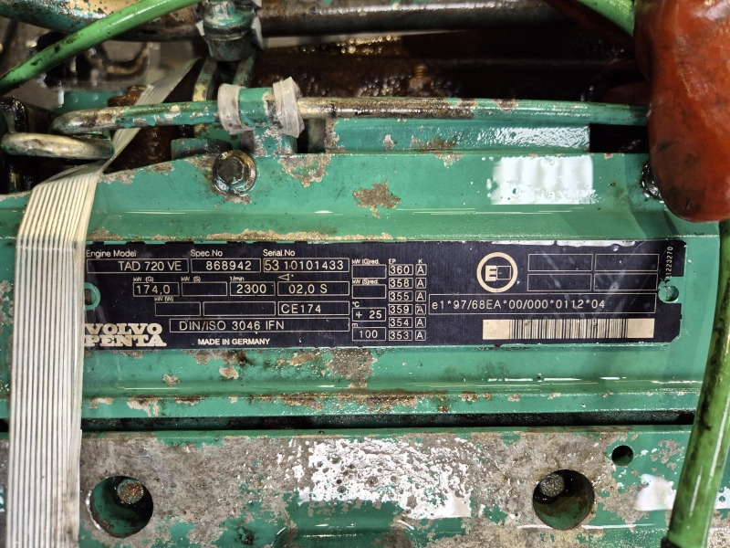 Volvo TAD720VE Engine (Industrial) - Motor pro Průmyslová technika: obrázek 2 Volvo TAD720VE Engine (Industrial) - Motor pro Průmyslová technika: obrázek 2