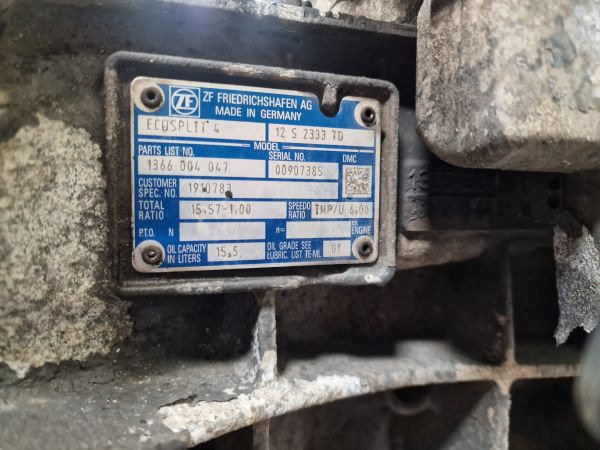 ZF Ecosplit 4 12S2333TD Gearbox - Převodovka: obrázek 2 ZF Ecosplit 4 12S2333TD Gearbox - Převodovka: obrázek 2