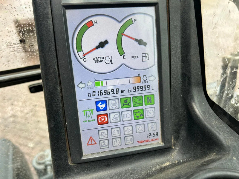 Takeuchi TB1160W - Kolesové rýpadlo: obrázek 5 Takeuchi TB1160W - Kolesové rýpadlo: obrázek 5