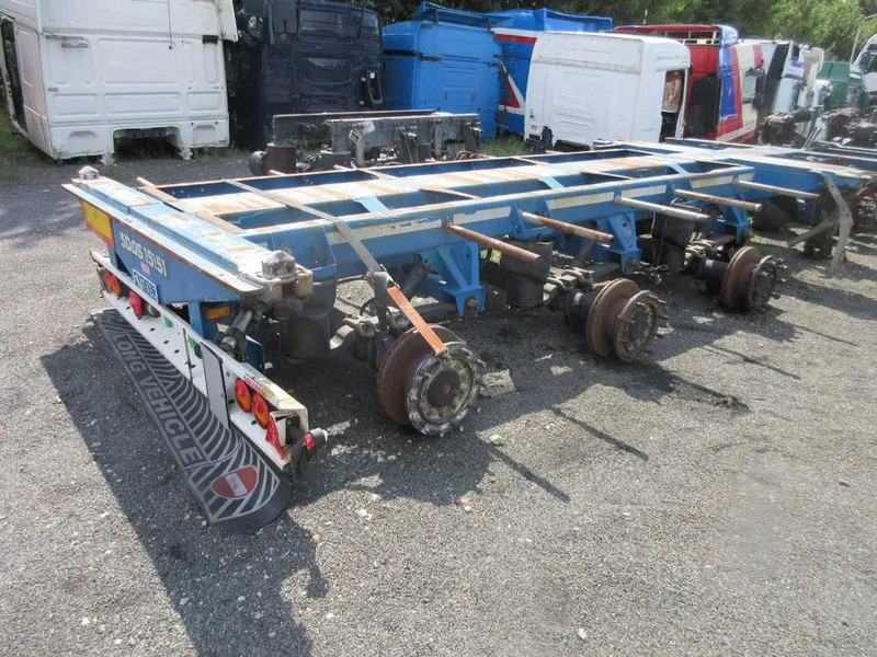 D-Tec FLEXITRAILER VOOR ONDERDELEN SAF AS B9-22S MODEL 2016 - Kontejnerovy návěs/ Výměnná nástavba: obrázek 2 D-Tec FLEXITRAILER VOOR ONDERDELEN SAF AS B9-22S MODEL 2016 - Kontejnerovy návěs/ Výměnná nástavba: obrázek 2