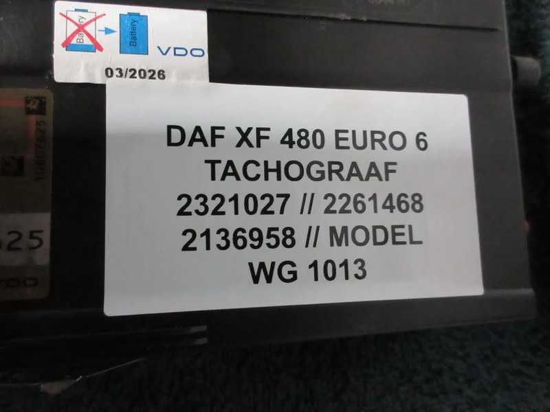 DAF 2321027 // 2261468 // 2136958 // NIEUWE TYPE MODEL 2025 DAF XF EURO 6 - Elektrický systém pro Nákladní auto: obrázek 5 DAF 2321027 // 2261468 // 2136958 // NIEUWE TYPE MODEL 2025 DAF XF EURO 6 - Elektrický systém pro Nákladní auto: obrázek 5