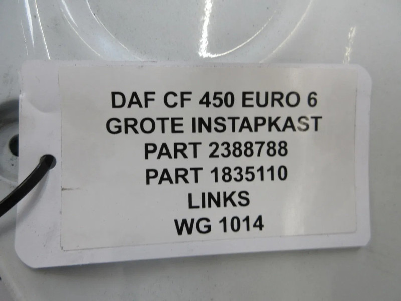 DAF 2388788 // 1835110 INSTAPKAST DAF CF 450 EURO 6 MODEL 2021 LINKS - Kabina a interiér pro Nákladní auto: obrázek 5 DAF 2388788 // 1835110 INSTAPKAST DAF CF 450 EURO 6 MODEL 2021 LINKS - Kabina a interiér pro Nákladní auto: obrázek 5