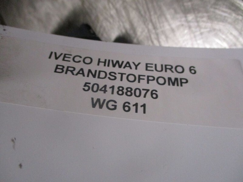 Iveco HIWAY 504188076 BRANDSTOFPOMP EURO 6 - Palivové čerpadlo pro Nákladní auto: obrázek 2 Iveco HIWAY 504188076 BRANDSTOFPOMP EURO 6 - Palivové čerpadlo pro Nákladní auto: obrázek 2