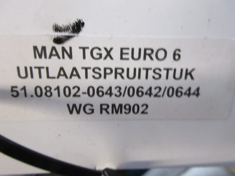 MAN 51.08102-0643//51.08102-0642//51.08102-0644 D3876LF01 18.560 EURO 6 - Výfukový svod pro Nákladní auto: obrázek 5 MAN 51.08102-0643//51.08102-0642//51.08102-0644 D3876LF01 18.560 EURO 6 - Výfukový svod pro Nákladní auto: obrázek 5