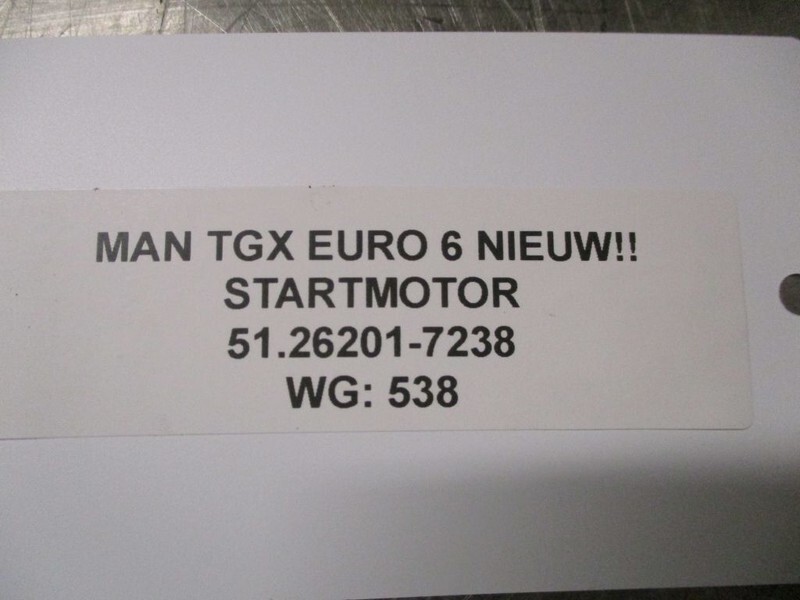 MAN 51.26201-7238 STARTMOTOR EURO 6 NIEUW!!! - Spouštěč: obrázek 3 MAN 51.26201-7238 STARTMOTOR EURO 6 NIEUW!!! - Spouštěč: obrázek 3