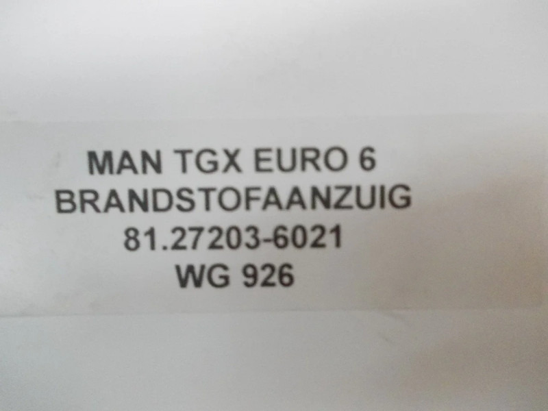MAN 81.27203-6021 BRANDSTOF AANZIJGBUIS TGX EURO 6 - Palivový systém pro Nákladní auto: obrázek 3 MAN 81.27203-6021 BRANDSTOF AANZIJGBUIS TGX EURO 6 - Palivový systém pro Nákladní auto: obrázek 3