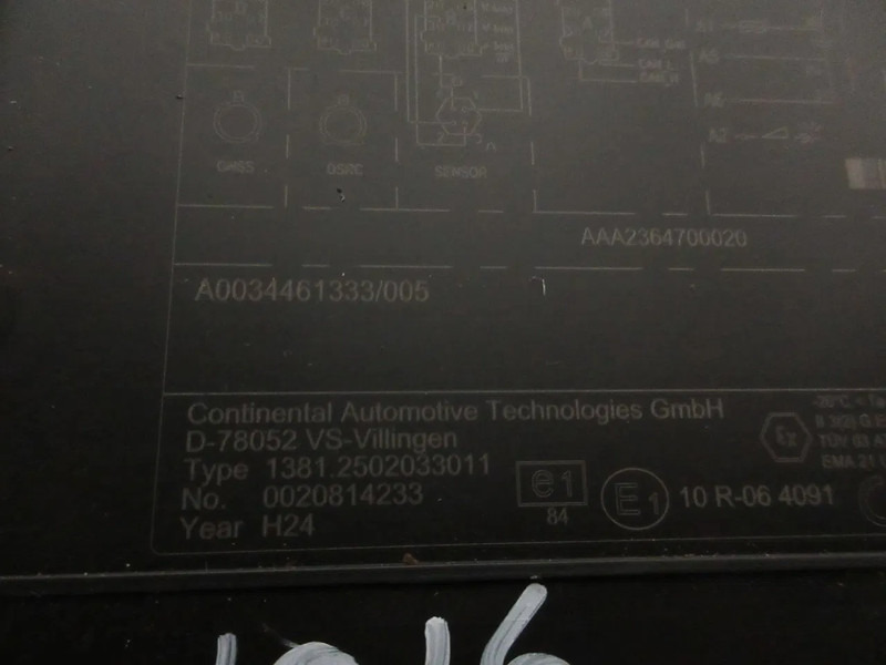Elektrický systém pro Nákladní auto Mercedes-Benz A 003 446 13 33 TACHOGRAAF MERCEDES BENZ 1842 EURO 6: obrázek 6
