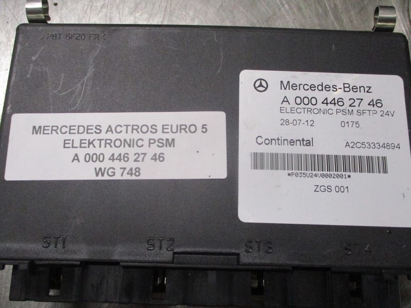 Mercedes-Benz ACTROS A 000 446 27 46 ELEKTRONIC PSM EURO 5 - Elektrický systém pro Nákladní auto: obrázek 2 Mercedes-Benz ACTROS A 000 446 27 46 ELEKTRONIC PSM EURO 5 - Elektrický systém pro Nákladní auto: obrázek 2