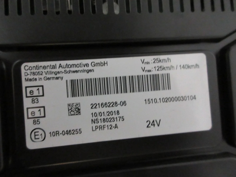 Renault 22166228 INSTRUMENTENPANEEL RENAULT T 520 EURO 6 - Palubní deska pro Nákladní auto: obrázek 2 Renault 22166228 INSTRUMENTENPANEEL RENAULT T 520 EURO 6 - Palubní deska pro Nákladní auto: obrázek 2