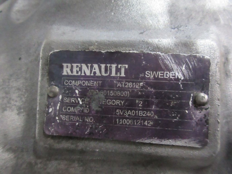 Renault 746015088 / 7485020777 / 7485026777 TRANSMISSIE RENAULT T 430 EURO 6 - Převodovka pro Nákladní auto: obrázek 5 Renault 746015088 / 7485020777 / 7485026777 TRANSMISSIE RENAULT T 430 EURO 6 - Převodovka pro Nákladní auto: obrázek 5