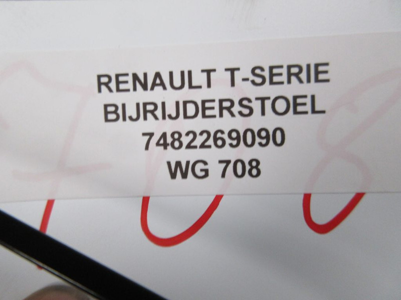 Renault T-SERIE 7482269090 BIJRIJDERSTOEL EURO 6 - Sedaček pro Nákladní auto: obrázek 5 Renault T-SERIE 7482269090 BIJRIJDERSTOEL EURO 6 - Sedaček pro Nákladní auto: obrázek 5