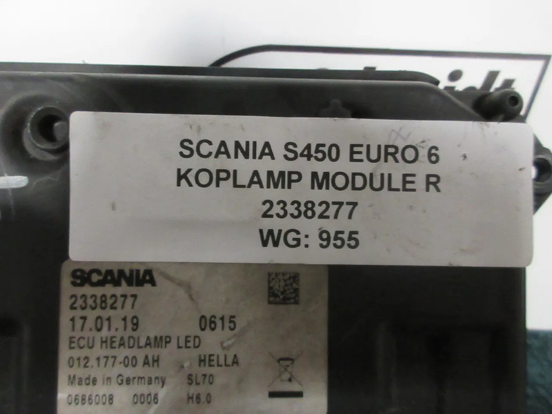 Elektrický systém pro Nákladní auto Scania 2338277 XENOS MODULEN SCANIA S 450 NGS EURO 6: obrázek 8 Elektrický systém pro Nákladní auto Scania 2338277 XENOS MODULEN SCANIA S 450 NGS EURO 6: obrázek 8