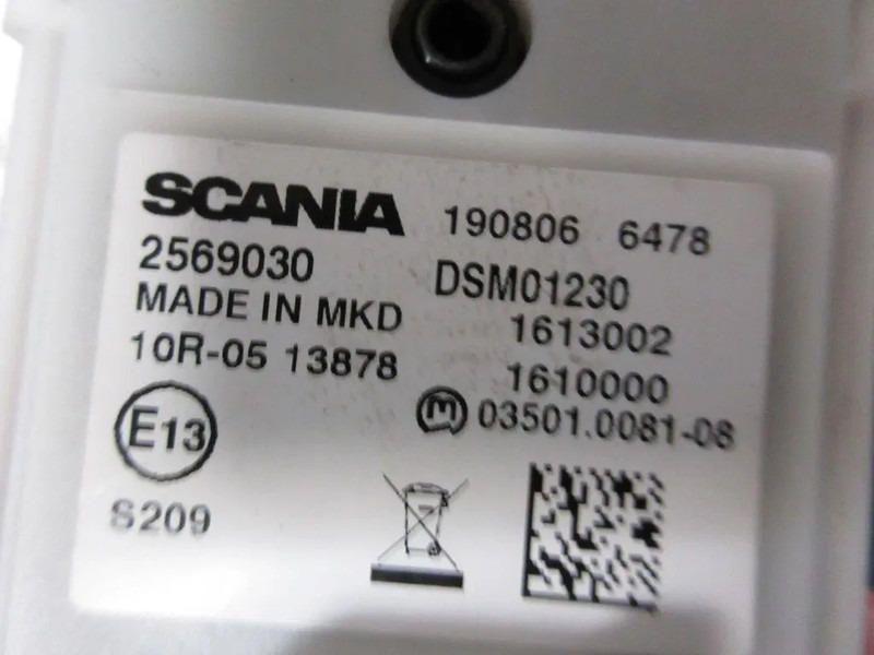 Elektrický systém pro Nákladní auto Scania 2569030 SCANIA S 410 EURO 6 MODEL 2020: obrázek 6 Elektrický systém pro Nákladní auto Scania 2569030 SCANIA S 410 EURO 6 MODEL 2020: obrázek 6