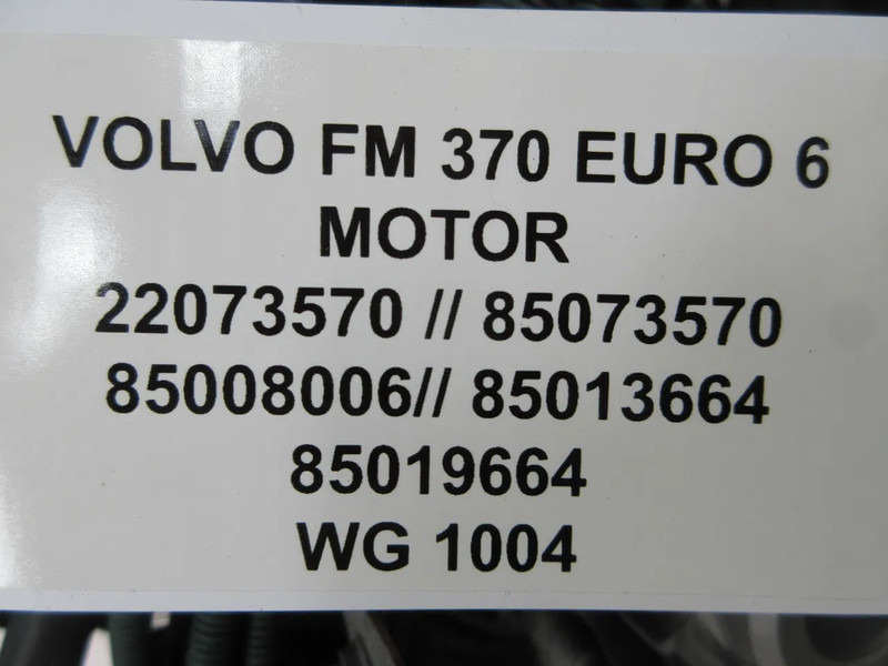 Volvo 22073570 // 85073570 // 85008006 // 85013664 VOLVO FM 370 EURO 6 - Motor pro Nákladní auto: obrázek 5 Volvo 22073570 // 85073570 // 85008006 // 85013664 VOLVO FM 370 EURO 6 - Motor pro Nákladní auto: obrázek 5