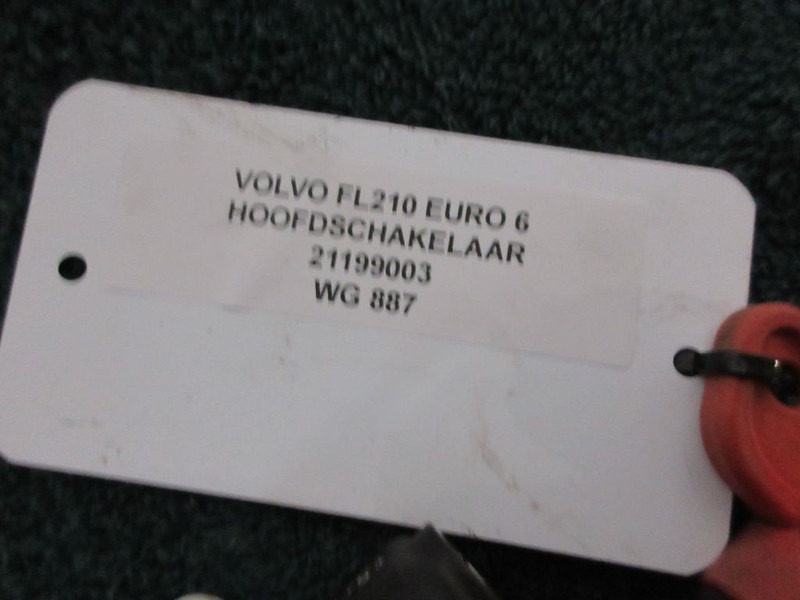 Volvo FL210 21199003 HOOFDSCHAKELAAR EURO 6 - Elektrický systém pro Nákladní auto: obrázek 2 Volvo FL210 21199003 HOOFDSCHAKELAAR EURO 6 - Elektrický systém pro Nákladní auto: obrázek 2