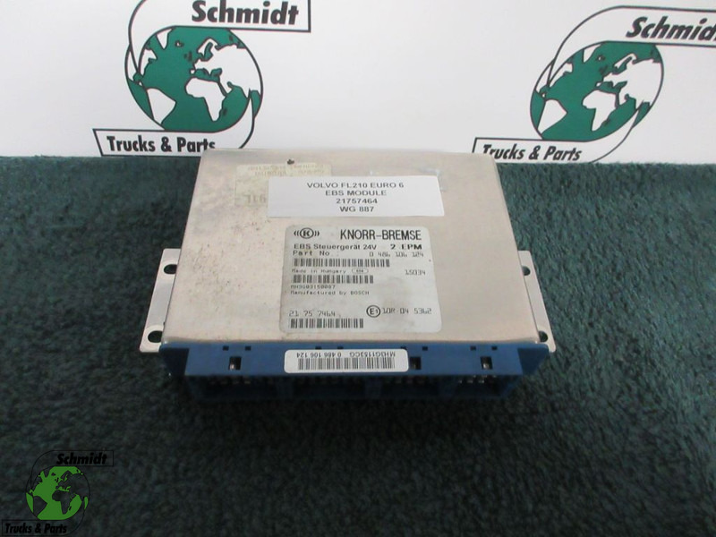 Volvo FL210 21757464 EBS MODULE EURO 6 - Elektrický systém pro Nákladní auto: obrázek 1 Volvo FL210 21757464 EBS MODULE EURO 6 - Elektrický systém pro Nákladní auto: obrázek 1