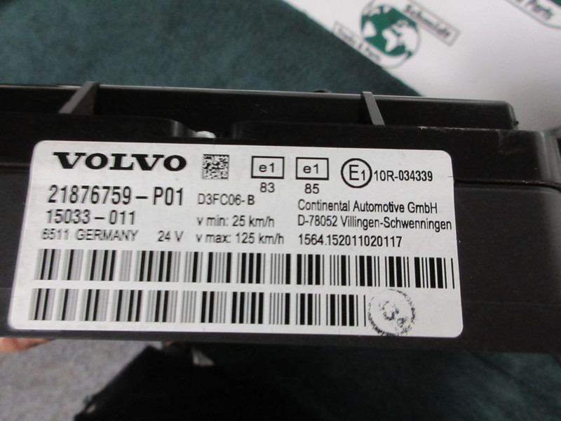 Volvo FL210 21876759 INSTRUMENTENPANEEL EURO 6 - Palubní deska pro Nákladní auto: obrázek 2 Volvo FL210 21876759 INSTRUMENTENPANEEL EURO 6 - Palubní deska pro Nákladní auto: obrázek 2