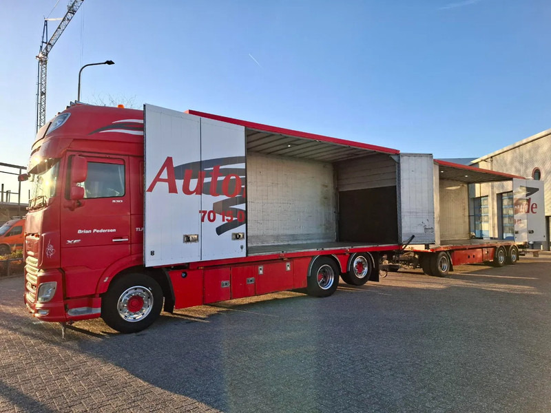 DAF XF106-530 / DEB / COMPLETE COMBI / SIDE DOORS / 2XPLATFORM 2500KG / ONLY:773032 KM / LWDS / LEATHER / EURO-6 / 2017 - Skříňový nákladní auto: obrázek 2 DAF XF106-530 / DEB / COMPLETE COMBI / SIDE DOORS / 2XPLATFORM 2500KG / ONLY:773032 KM / LWDS / LEATHER / EURO-6 / 2017 - Skříňový nákladní auto: obrázek 2