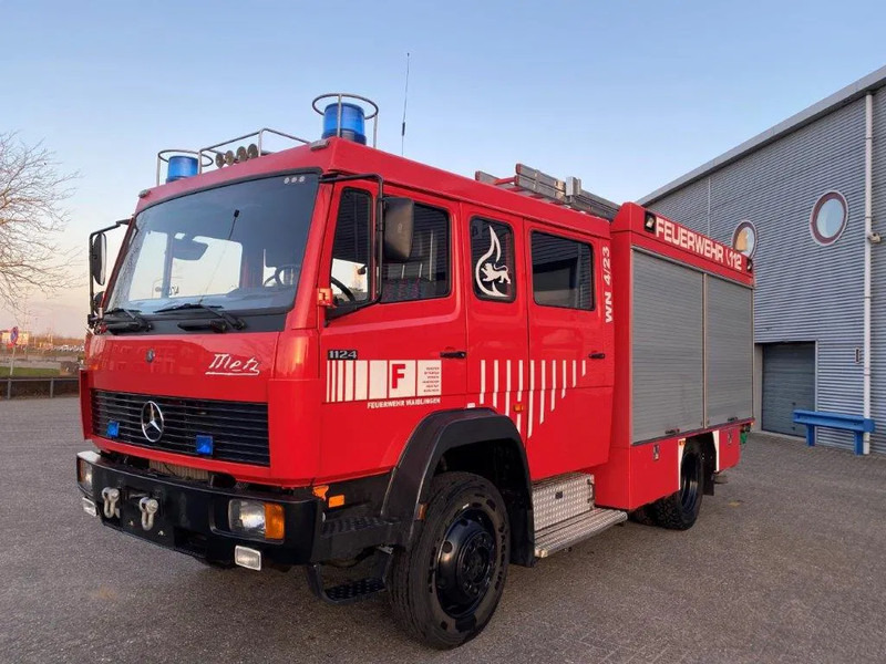 Mercedes-Benz 1124 AF / 4X4 / GERMAN TRUCK / WATERTANK 2400 LITER+POMP / GOOD CONDITION / ONLY:25235 KM / MARGE / MANUAL / 1996 - Hasičský vůz: obrázek 1 Mercedes-Benz 1124 AF / 4X4 / GERMAN TRUCK / WATERTANK 2400 LITER+POMP / GOOD CONDITION / ONLY:25235 KM / MARGE / MANUAL / 1996 - Hasičský vůz: obrázek 1