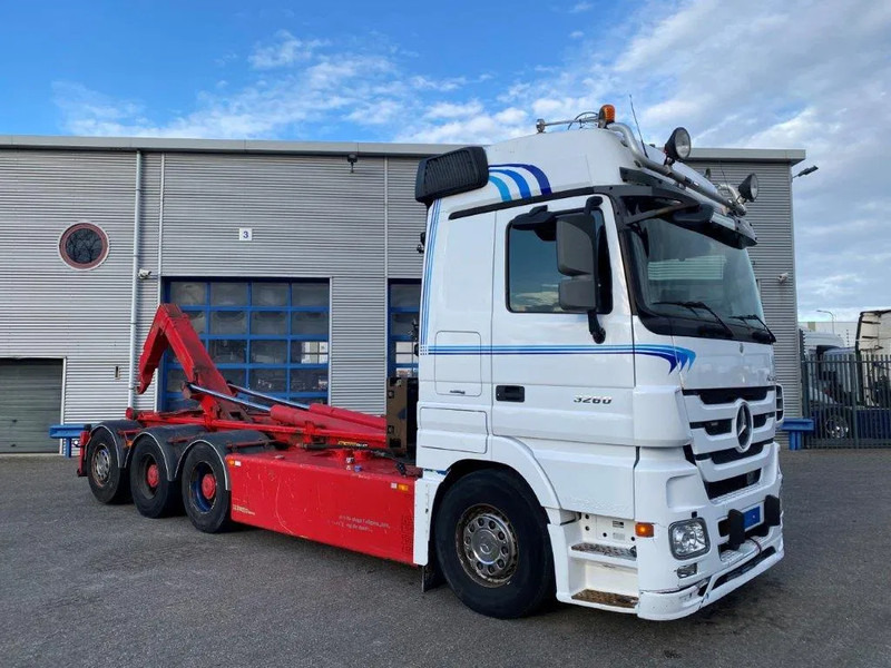 Mercedes-Benz Actros 3260 V8 / 15,9L / 8X4 / BIG AXLE / PALFINGER T26 HOOKLIFT / LIFT+LENKACHSE / FULL-AIR / AIRCO / AUTOMATIC / EURO-5 / 2013 - Hákový nosič kontejnerů: obrázek 5 Mercedes-Benz Actros 3260 V8 / 15,9L / 8X4 / BIG AXLE / PALFINGER T26 HOOKLIFT / LIFT+LENKACHSE / FULL-AIR / AIRCO / AUTOMATIC / EURO-5 / 2013 - Hákový nosič kontejnerů: obrázek 5