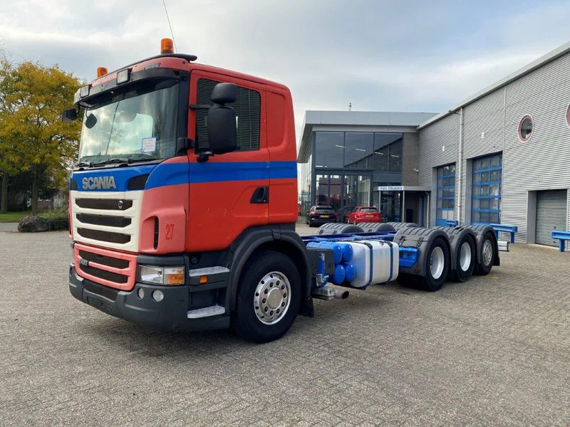 Scania G400 / 8X4 / 9TON FRONT AXLE / PTO / LIFT+LENKACHSE / ALCOA'S / AIRCO / MANUAL / EURO-5 / 2011 - Podvozek s kabinou: obrázek 1 Scania G400 / 8X4 / 9TON FRONT AXLE / PTO / LIFT+LENKACHSE / ALCOA'S / AIRCO / MANUAL / EURO-5 / 2011 - Podvozek s kabinou: obrázek 1