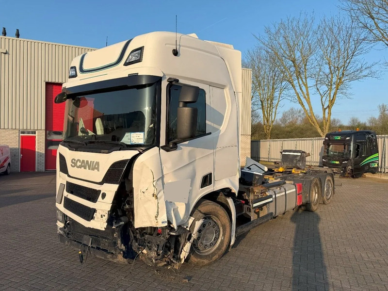 Scania NGS R450 / RETARDER / 6X2 / LIFT+LENKASCHE / GERMAN TRUCK / FULL AIR / 476439 KM / AUTOMATIC / EURO-6 / 2022 - Kontejnérový podvozek/ Výměnná nástavba: obrázek 1 Scania NGS R450 / RETARDER / 6X2 / LIFT+LENKASCHE / GERMAN TRUCK / FULL AIR / 476439 KM / AUTOMATIC / EURO-6 / 2022 - Kontejnérový podvozek/ Výměnná nástavba: obrázek 1