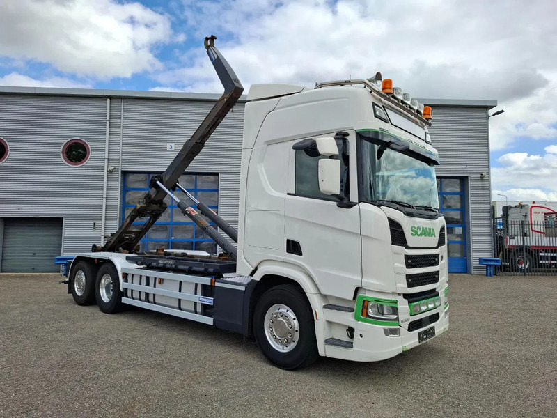 Scania NGS R500 / RETARDER / AJK HOOK 22 TON / LIFT+LENKACHSE / TUV:17-06-2026 / NAVI / LWDS / ALCOA / LEATHER / AUTOMATIC / EURO-6 / 2 - Hákový nosič kontejnerů: obrázek 2 Scania NGS R500 / RETARDER / AJK HOOK 22 TON / LIFT+LENKACHSE / TUV:17-06-2026 / NAVI / LWDS / ALCOA / LEATHER / AUTOMATIC / EURO-6 / 2 - Hákový nosič kontejnerů: obrázek 2