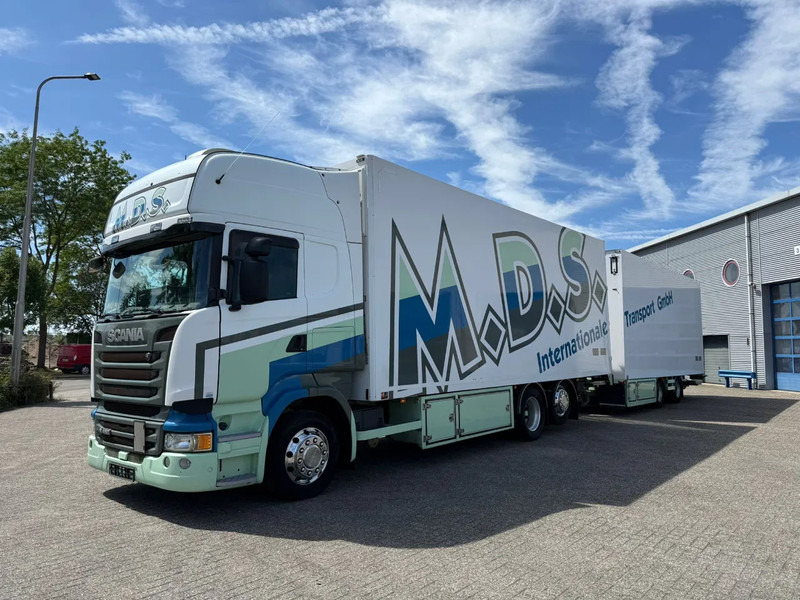 Scania R450 / RETARDER / ISOLATED GERMAN FLOWER COMBI / THROUGH-LOADING SYSTEM / SMART TACHO / 2XPLATFORM / LIFT+LENKACHSE / LWDS / EUR - Chladírenský nákladní automobil: obrázek 1 Scania R450 / RETARDER / ISOLATED GERMAN FLOWER COMBI / THROUGH-LOADING SYSTEM / SMART TACHO / 2XPLATFORM / LIFT+LENKACHSE / LWDS / EUR - Chladírenský nákladní automobil: obrázek 1