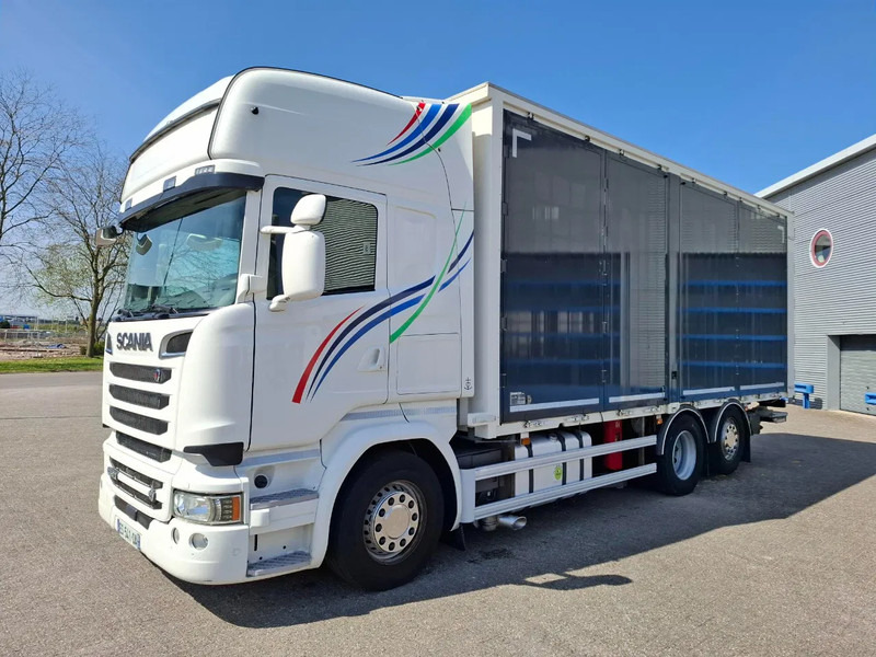 Scania R580 V8 / RETARDER / DOUBLE TANK / PARKCOOL / FULL-AIR / 2SIDE OPEN / PLATFORM 1500 KG / TUV:20-10-2025 / NAVI / LWDS / FRIDGE / - Skříňový nákladní auto: obrázek 1 Scania R580 V8 / RETARDER / DOUBLE TANK / PARKCOOL / FULL-AIR / 2SIDE OPEN / PLATFORM 1500 KG / TUV:20-10-2025 / NAVI / LWDS / FRIDGE / - Skříňový nákladní auto: obrázek 1