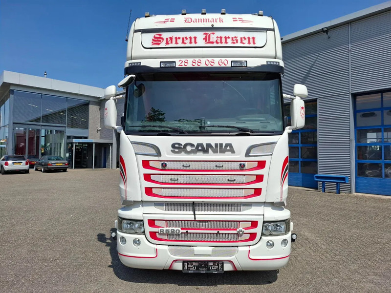 Tahač Scania R520 V8 / RETARDER / BOOGIE / FULL-AIR / ACC / LWDS / LEATHER / NAVI / XENON / FRIDGE / AUTOMATIC / EURO-6 / 2015: obrázek 6