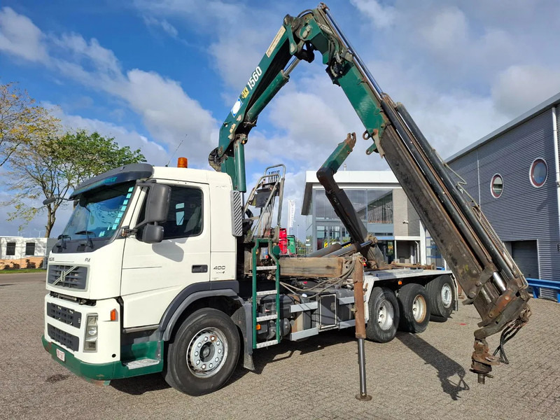 Volvo FM13-400 / 8X4 / AJK HOOK 25TON / CRANE HMF 1560 K3 / ROTATOR / LIFT+LENKACHSE / AIRCO / MANUAL / EURO-4 / 2007 - Auto s hydraulickou rukou: obrázek 1 Volvo FM13-400 / 8X4 / AJK HOOK 25TON / CRANE HMF 1560 K3 / ROTATOR / LIFT+LENKACHSE / AIRCO / MANUAL / EURO-4 / 2007 - Auto s hydraulickou rukou: obrázek 1