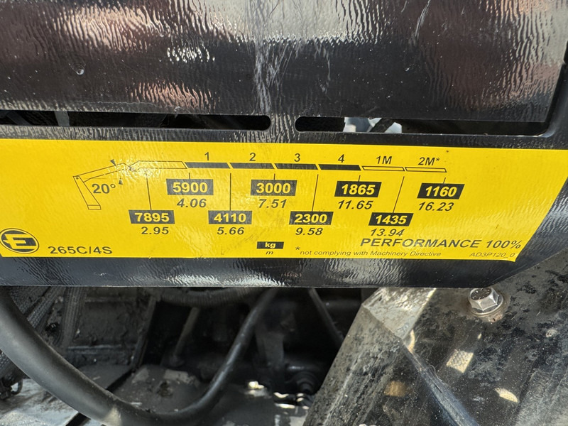 DAF CF400 6x2 Effer 265 C4, 2 x Hyd, VDL Kabel/Cabel/Wire Weight System - Auto s hydraulickou rukou: obrázek 5 DAF CF400 6x2 Effer 265 C4, 2 x Hyd, VDL Kabel/Cabel/Wire Weight System - Auto s hydraulickou rukou: obrázek 5