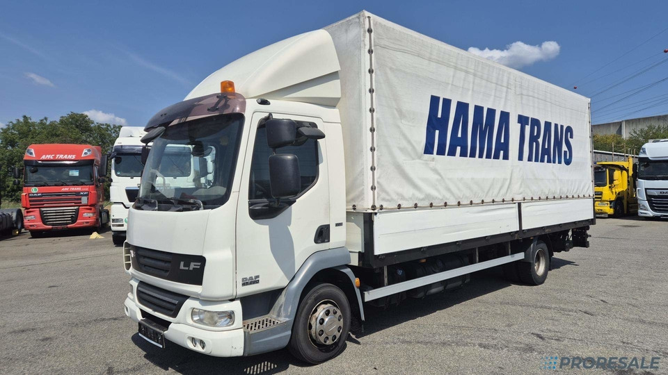 DAF FA LF 45.220 G12 EURO 5/EEV - valník s plachtou + hydraulické čelo BÄR - Plachtový nákladní auto: obrázek 2 DAF FA LF 45.220 G12 EURO 5/EEV - valník s plachtou + hydraulické čelo BÄR - Plachtový nákladní auto: obrázek 2