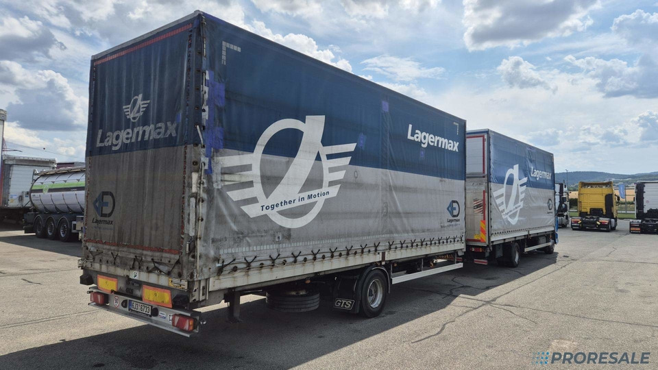 DAF LF 260 FA EURO 6 valník s plachtou + hydraulické čelo - prodejné jen s přívěsem GTS P0471Z - cena je za celou soupravu - Plachtový nákladní auto: obrázek 3 DAF LF 260 FA EURO 6 valník s plachtou + hydraulické čelo - prodejné jen s přívěsem GTS P0471Z - cena je za celou soupravu - Plachtový nákladní auto: obrázek 3