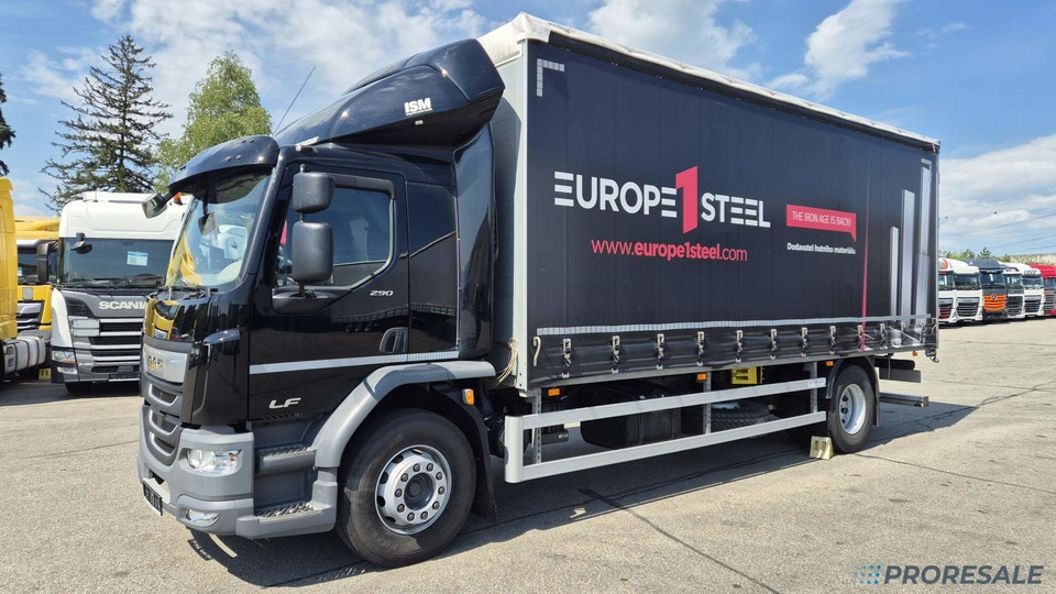 DAF LF 290 FA Sleeper Cab EURO 6 - valník s plachtou - Plachtový nákladní auto: obrázek 2 DAF LF 290 FA Sleeper Cab EURO 6 - valník s plachtou - Plachtový nákladní auto: obrázek 2