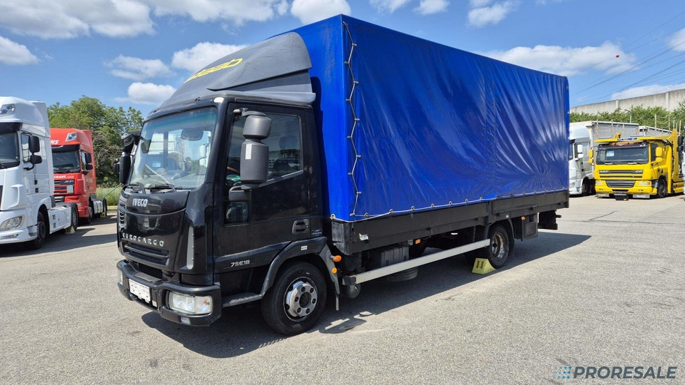 IVECO EUROCARGO ML 75E18 - valník s plachtou + zvedací čelo 1 t - Plachtový nákladní auto: obrázek 2 IVECO EUROCARGO ML 75E18 - valník s plachtou + zvedací čelo 1 t - Plachtový nákladní auto: obrázek 2