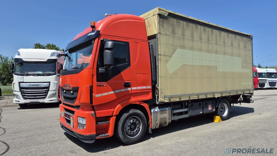 IVECO STRALIS AS 190S42 EURO 6 - valník s plachtou + hydraulické čelo - Plachtový nákladní auto: obrázek 2 IVECO STRALIS AS 190S42 EURO 6 - valník s plachtou + hydraulické čelo - Plachtový nákladní auto: obrázek 2