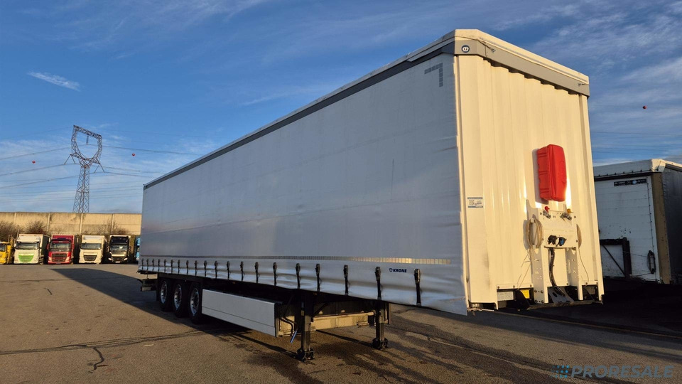 KRONE SD PROFI LINER + paletový koš 32 palet + 2 x zvedací náprava - Plachtový návěs: obrázek 1 KRONE SD PROFI LINER + paletový koš 32 palet + 2 x zvedací náprava - Plachtový návěs: obrázek 1