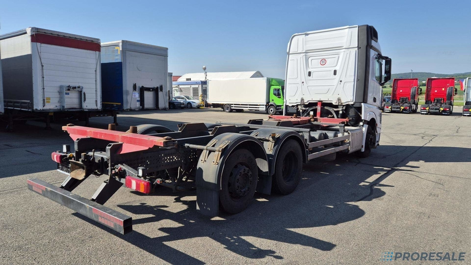 MERCEDES-BENZ ACTROS 2546 L 6X2 EURO 6 - pro přepravu BDF - Kontejnérový podvozek/ Výměnná nástavba: obrázek 3 MERCEDES-BENZ ACTROS 2546 L 6X2 EURO 6 - pro přepravu BDF - Kontejnérový podvozek/ Výměnná nástavba: obrázek 3