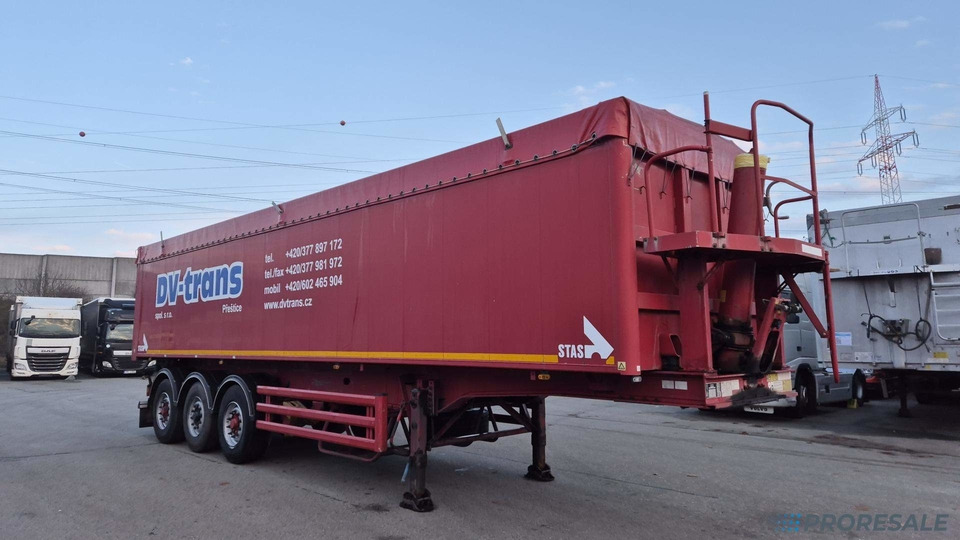 STAS SZ 336 K - sklápěč 52 m3 - Fe / Al - Sklápěcí návěs: obrázek 1 STAS SZ 336 K - sklápěč 52 m3 - Fe / Al - Sklápěcí návěs: obrázek 1