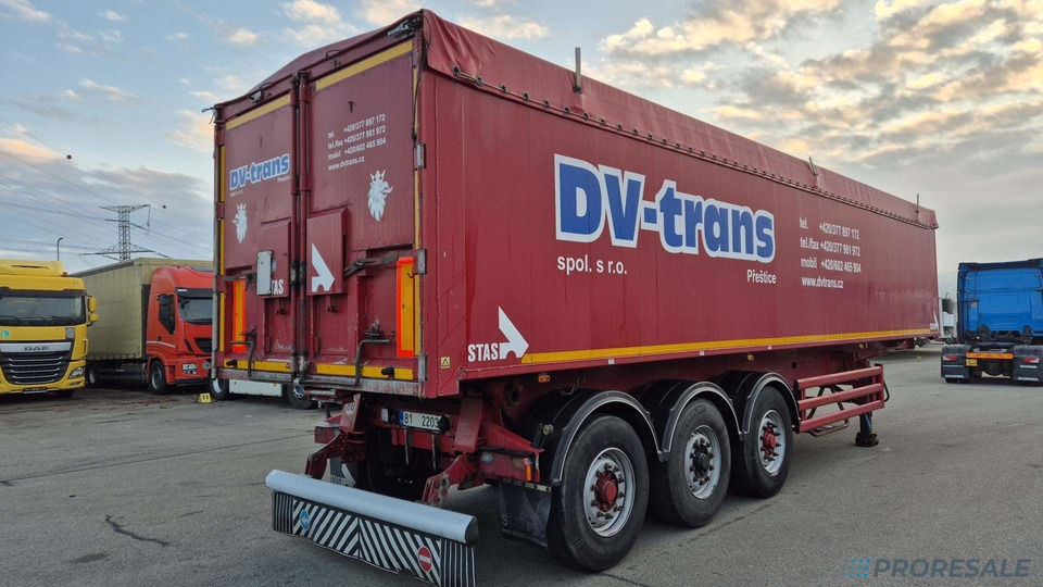 STAS SZ 336 K - sklápěč 52 m3 - Fe / Al - Sklápěcí návěs: obrázek 3 STAS SZ 336 K - sklápěč 52 m3 - Fe / Al - Sklápěcí návěs: obrázek 3