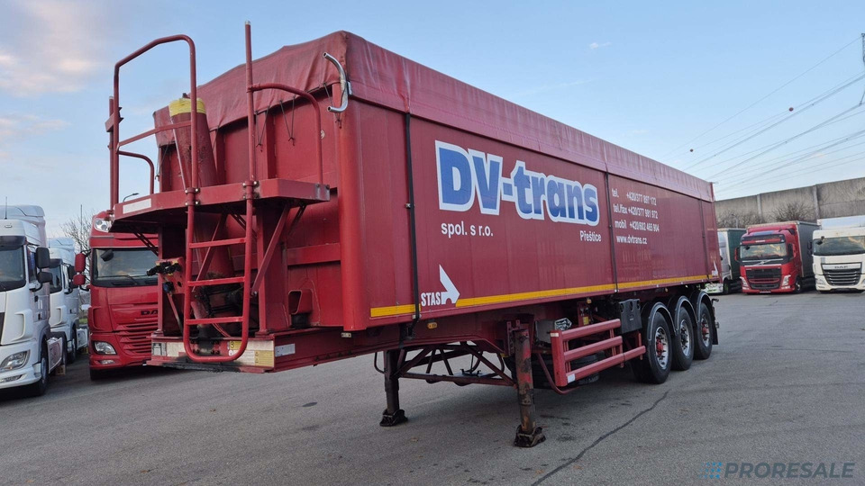 STAS SZ 336 K - sklápěč 52 m3 - Fe / Al - Sklápěcí návěs: obrázek 2 STAS SZ 336 K - sklápěč 52 m3 - Fe / Al - Sklápěcí návěs: obrázek 2