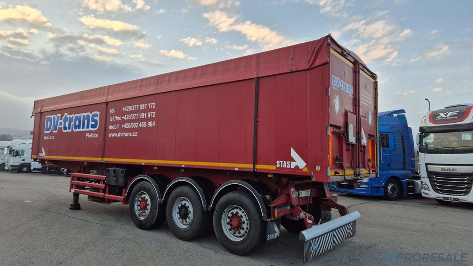 STAS SZ 336 K - sklápěč 52 m3 - Fe / Al - Sklápěcí návěs: obrázek 4 STAS SZ 336 K - sklápěč 52 m3 - Fe / Al - Sklápěcí návěs: obrázek 4