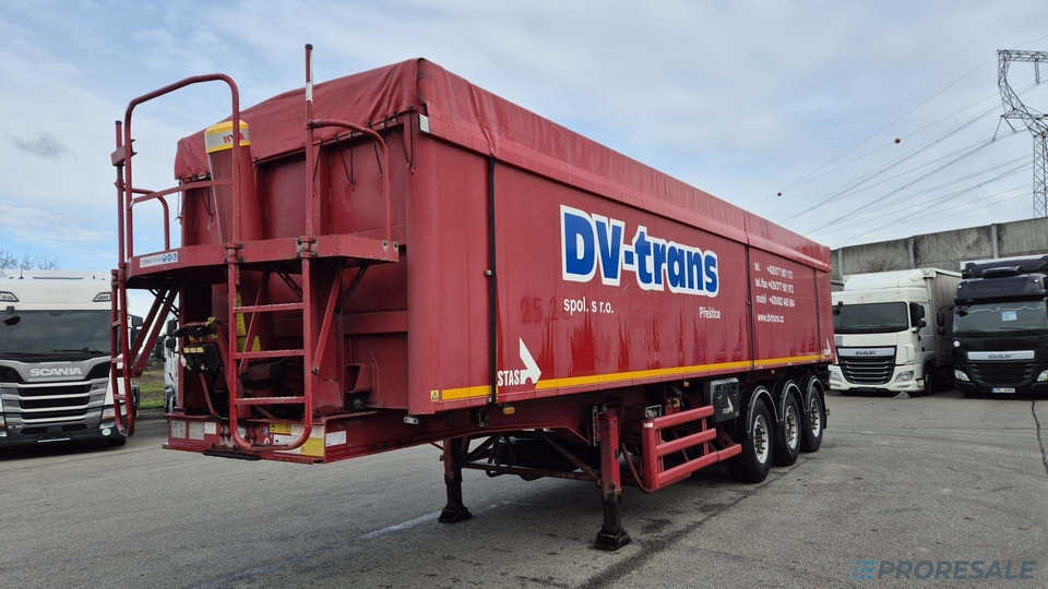 STAS SZ 336 K - sklápěč 52 m3 - Fe / Al - Sklápěcí návěs: obrázek 2 STAS SZ 336 K - sklápěč 52 m3 - Fe / Al - Sklápěcí návěs: obrázek 2