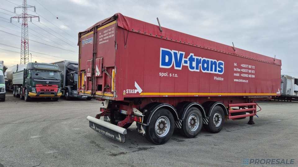 STAS SZ 336 K - sklápěč 52 m3 - Fe / Al - Sklápěcí návěs: obrázek 4 STAS SZ 336 K - sklápěč 52 m3 - Fe / Al - Sklápěcí návěs: obrázek 4